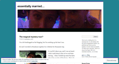 Desktop Screenshot of essentiallymarried.com