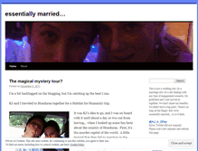 Tablet Screenshot of essentiallymarried.com